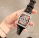 Best Replica Cartier Diamond Lady Watch Black Leather Strap (5)_th.jpg